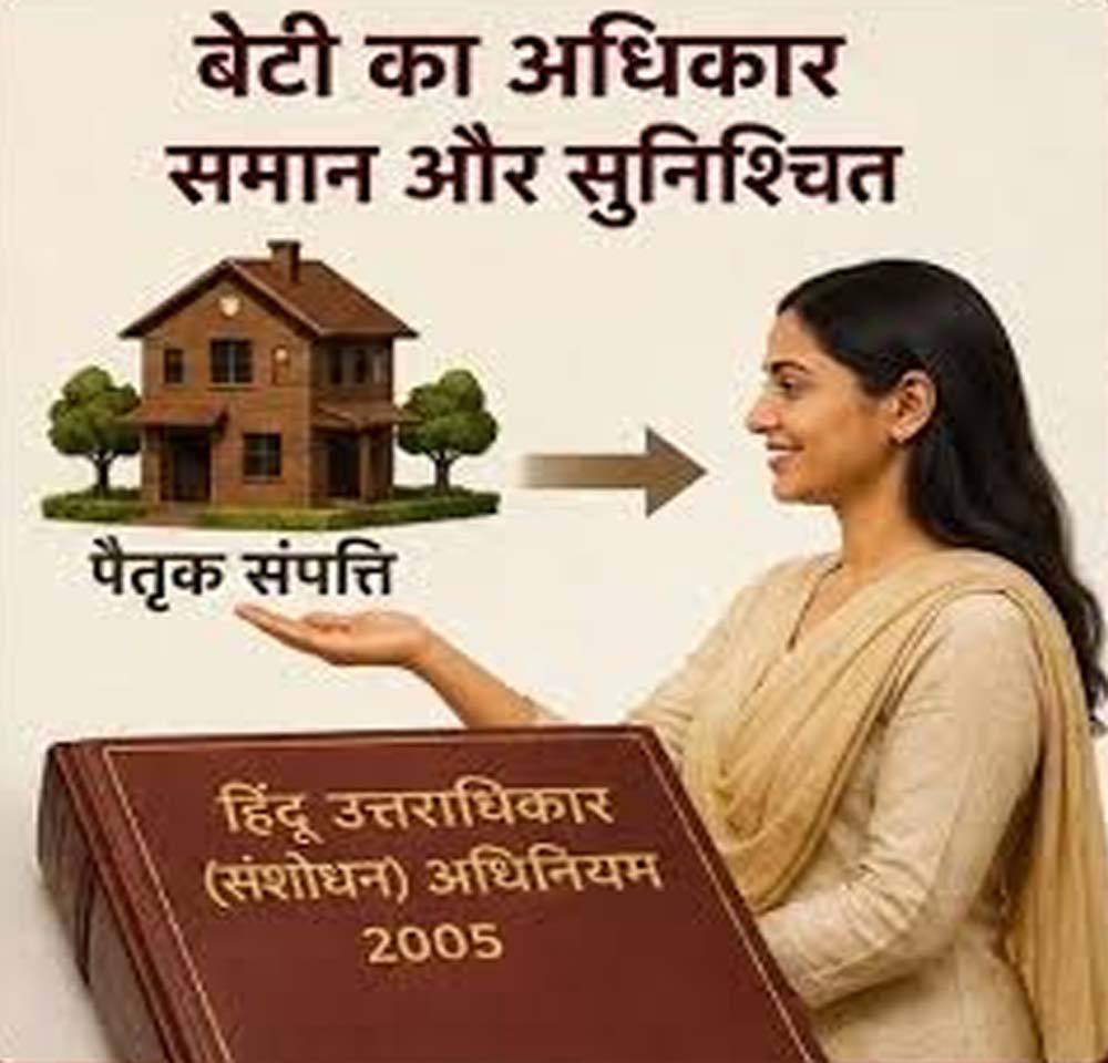 बिलासपुर हाईकोर्ट का बड़ा फैसला, बेटी को पैतृक संयुक्त संपत्ति से नहीं कर सकते वंचित
