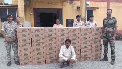 बस्तर में 75 पेटी अवैध शराब जब्त, दशहरा मेले में बेचने की थी तैयारी