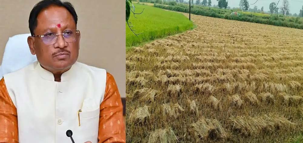 CM साय का बड़ा निर्देश, ‘अर्नब’ चक्रवात से फसल नुकसान का होगा सर्वे; जल्द मिलेगा मुआवजा