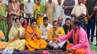 राज्यमंत्री गौर ने विभिन्न विकास कार्यों का किया भूमि पूजन और लोकार्पण