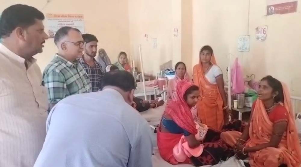 राजगढ़ में प्रसूता की मौत पर हंगामा, पूर्व विधायक और परिजनों ने किया प्रदर्शन; SDM ने दिए जांच के आदेश