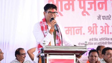 रायगढ़ विधानसभा के गांवों को वित्त मंत्री  ओ.पी. चौधरी ने दी एक करोड़ रुपये से अधिक के विकास कार्यों की सौगात
