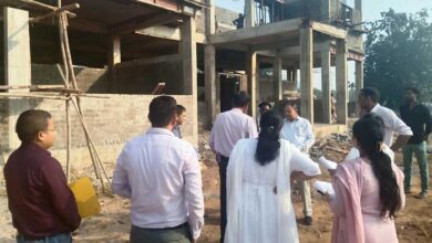 लोक निर्माण विभाग के सचिव ने निर्माणाधीन संयुक्त जिला कार्यालय भवन और पीडब्लूडी आवासीय परिसर का किया निरीक्षण
