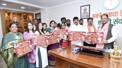 मुख्यमंत्री  विष्णु देव साय एवं उपमुख्यमंत्री विजय शर्मा ने किया संकल्प नवरात्रि एवं रास गरबा उत्सव के पोस्टर का विमोचन
