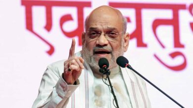 अमित शाह के कार्यक्रमों को लेकर सुरक्षा बढ़ी, कांग्रेस के विरोध प्रदर्शन के मद्देनजर पुलिस अलर्ट