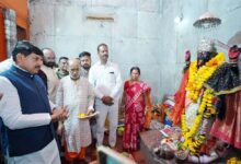 मुख्यमंत्री डॉ. यादव ने काली माता मंदिर में किए दर्शन-पूजन, प्रदेश की सुख-समृद्धि की कामना की