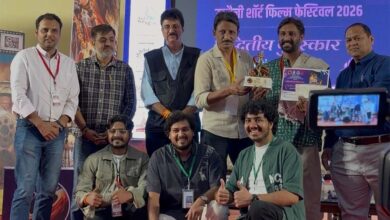एमसीयू की फिल्म ‘विद्यार्थी’ को उज्जैनी शॉर्ट फिल्म फेस्टिवल में द्वितीय पुरस्कार.