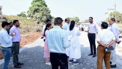 पीडब्ल्यूडी सचिव का निरीक्षण, निर्माण गुणवत्ता में लापरवाही पर नाराजगी
