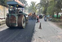 उप मुख्यमंत्री  अरुण साव के निर्देश पर एक्शन में पीडब्ल्यूडी, सड़कों की मरम्मत युद्धस्तर पर शुरू