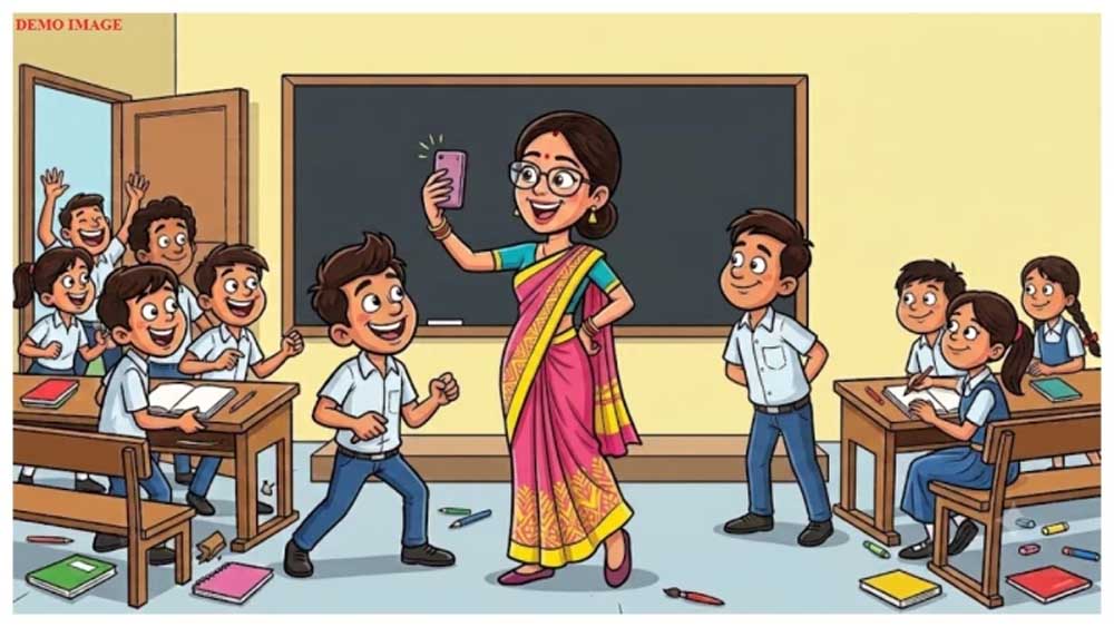 बिलासपुर में शिक्षिका पर आरोप, छात्रों से सोशल मीडिया पर लाइक-फॉलो कराने का दावा बिलासपुर में शिक्षिका पर आरोप, छात्रों से सोशल मीडिया पर लाइक-फॉलो कराने का दावा