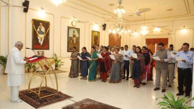 राज्यपाल  पटेल ने दिलाई राष्ट्रीय एकता दिवस पर शपथ