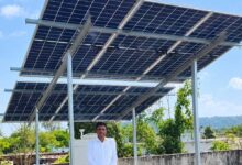 पीएम सूर्यघर मुफ्त बिजली योजना से होसीलाल साहू के घर आया हुआ रोशन