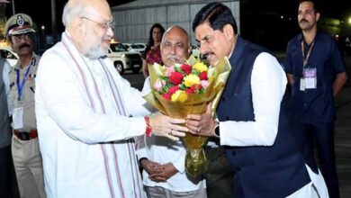 मुख्यमंत्री डॉ. यादव ने केंद्रीय गृह मंत्री  शाह को दी भावभीनी विदाई