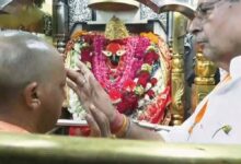मुख्यमंत्री योगी ने विधि विधान से किया मां विंध्यवासिनी का दर्शन-पूजन